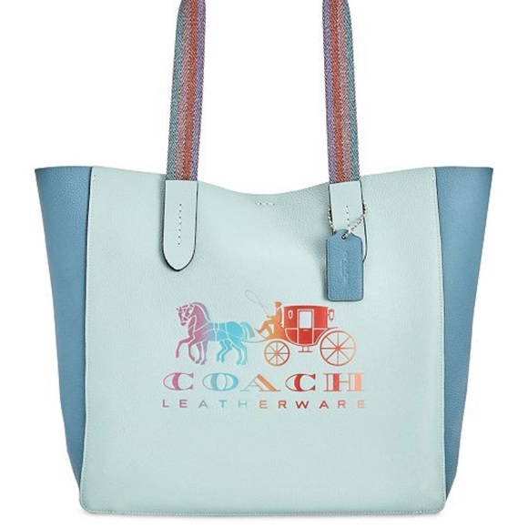 coach grove signature tote